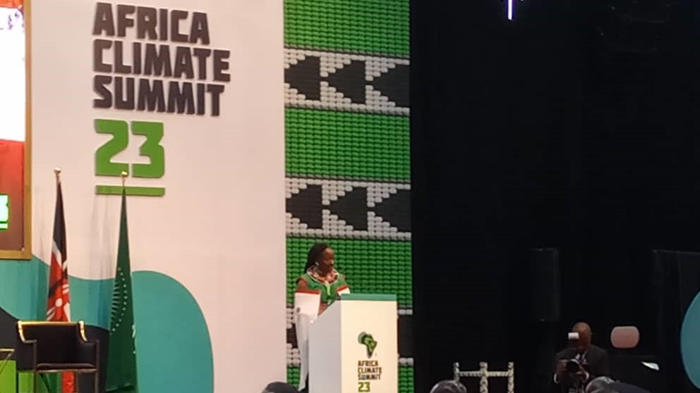 Indigenous Peoples assert their rights at the Africa Climate Summit