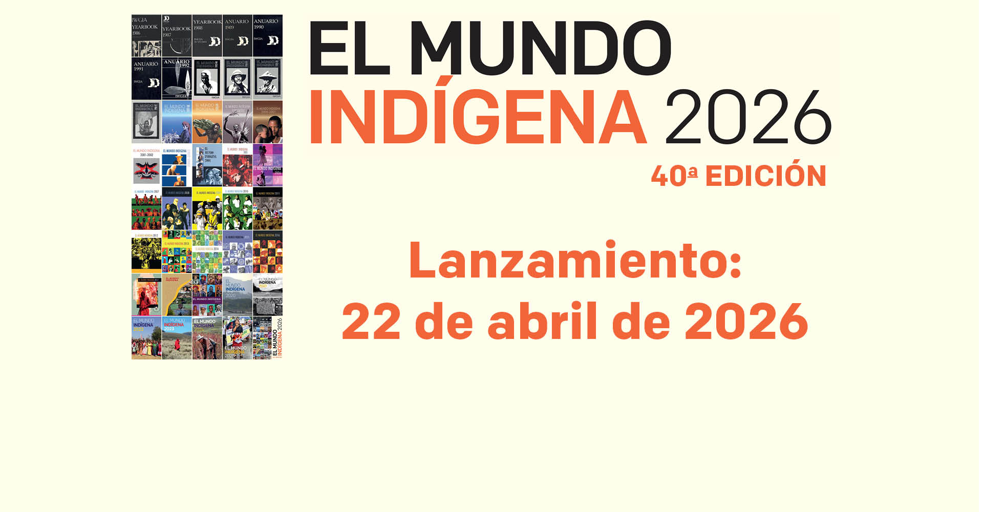 El Mundo Indígena 2026